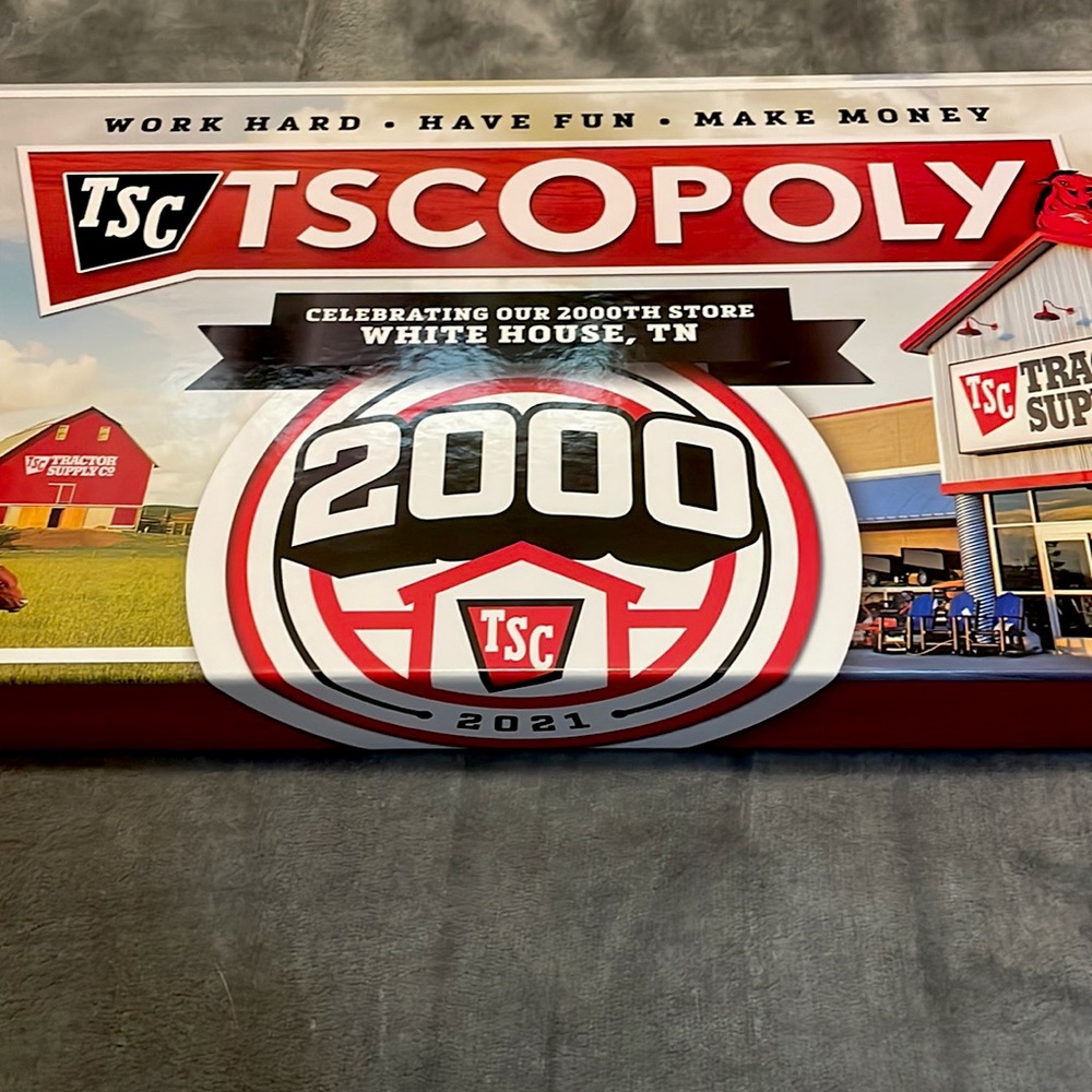 Limited addition Monopoly game by Tractor Supply